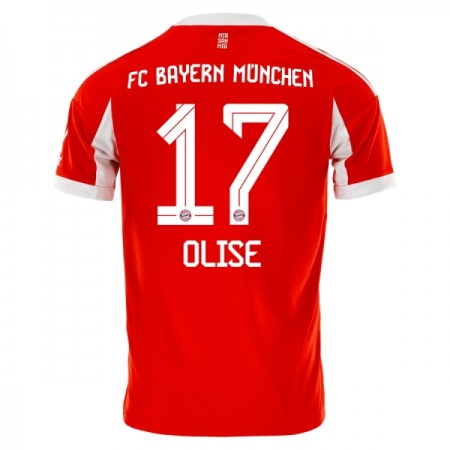 Levné FC Bayern Mnichov Olise 17 Domácí Fotbalové dresy 2025-26 Krátký Rukáv